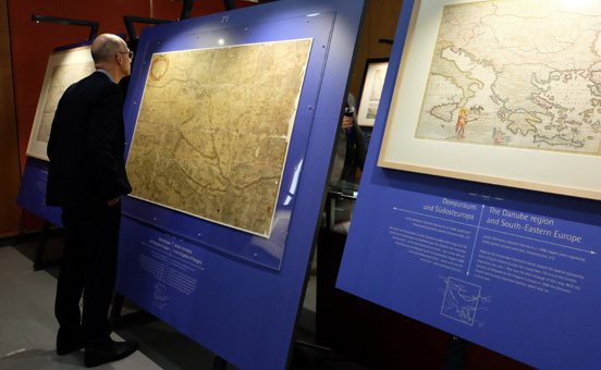 Historische Karten aus dem Donauraum
