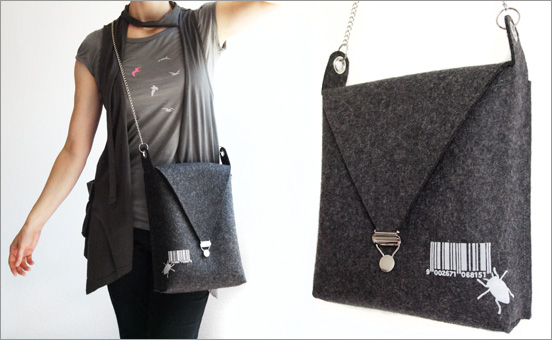 Tasche aus Filz